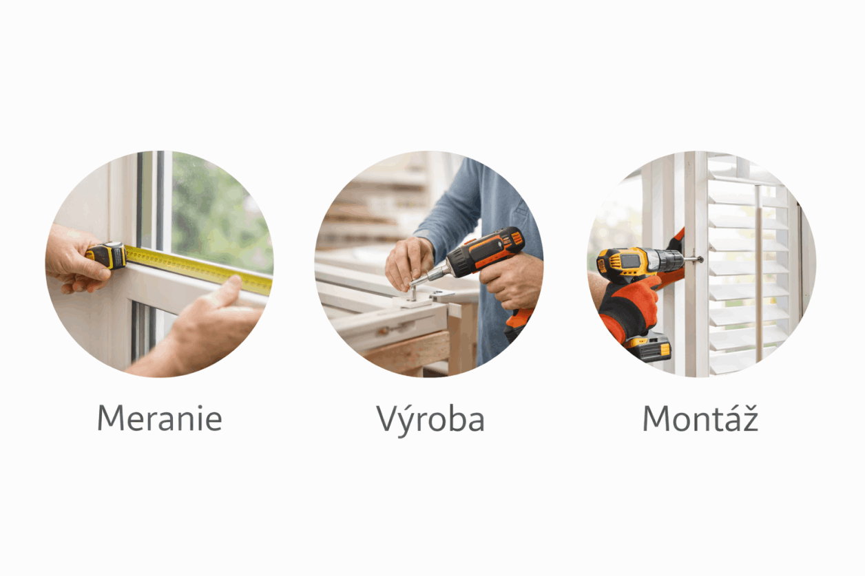 interierove okenice na mieru, profesionalny vysledok, vyhodny system spoluprace, instalacia okenic na mieru, vnutorne okenice slovensko